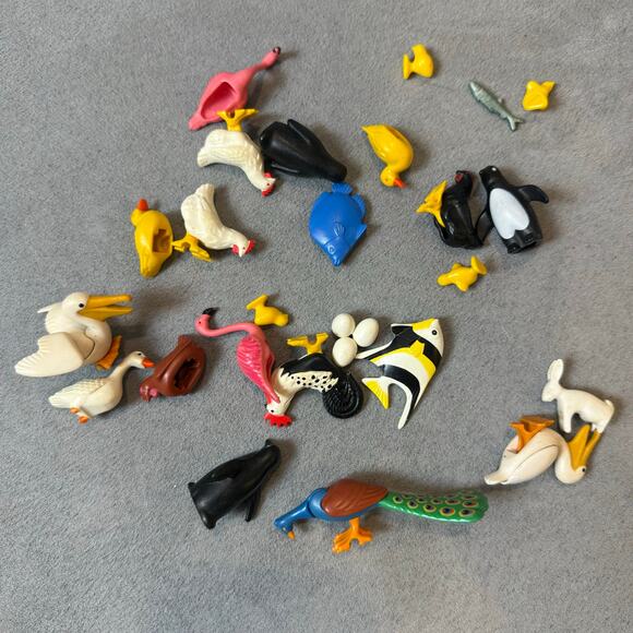 Playmobil Assorted Animals Zoo Farm Ocean Flamingo Penguin Goose Swan - Picture 6 of 8